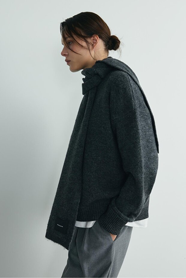 Füme Bella Triko Atkı - 4