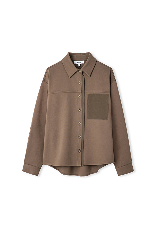 Triko mix gömlek - 3