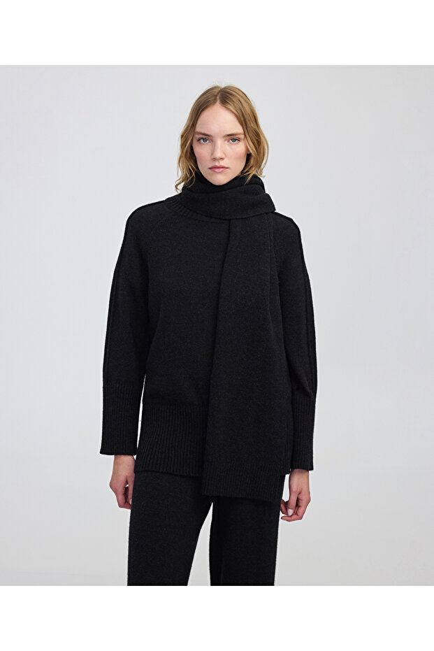 Çıkarılabilir atkılı triko - 2