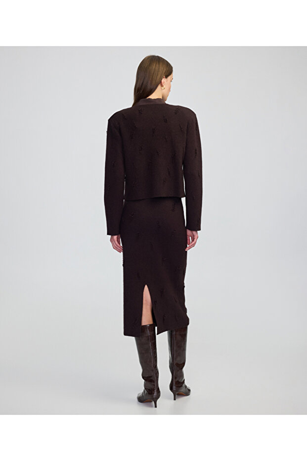 Eskitme efektli ceket - 5