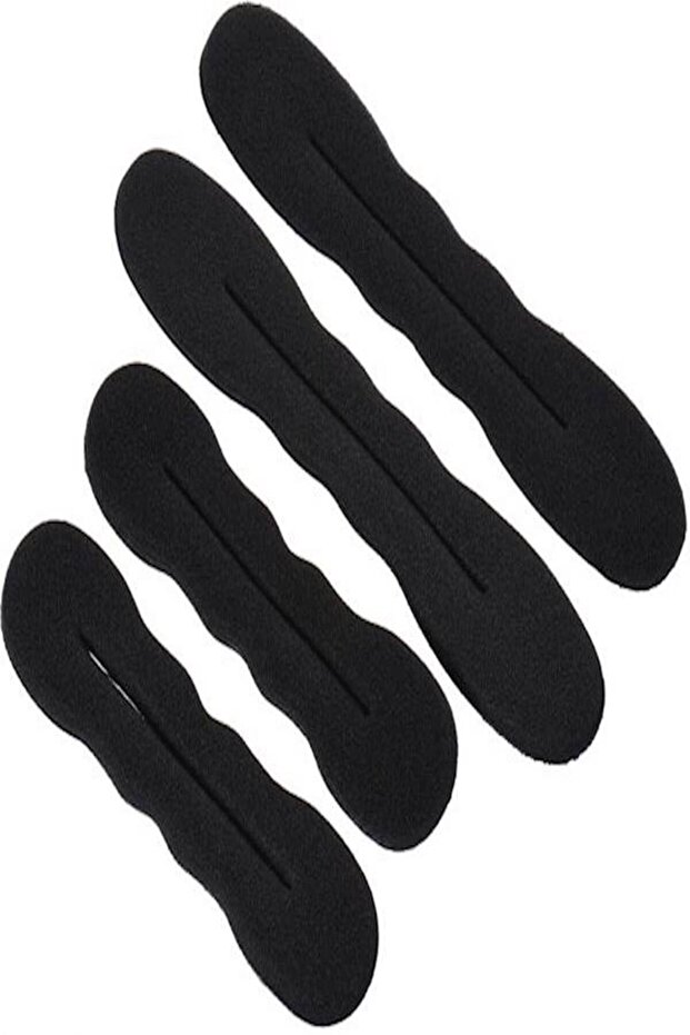 Generic 4-Piece Bun Making Tool Set Black