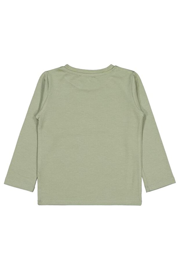 Basic 2-5 Yaş Sweatshirt - Haki 3-4 Yaş - 2