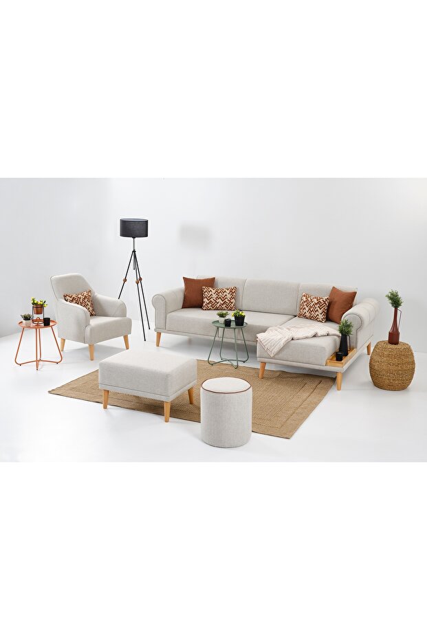 STEP BERJER, KREM - 6