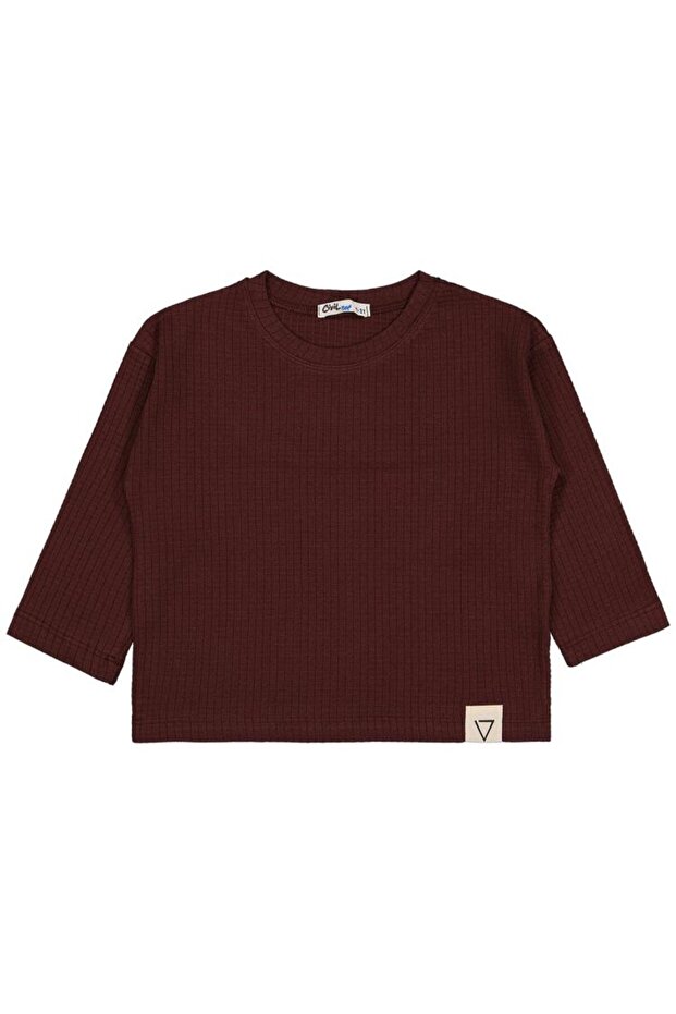 Jakar Petek 2-5 Years Old Sweatshirt - Burgundy 3-4 Years Old