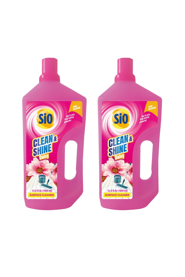 Clean & Shine floor detergent - Spring Flower, 1L x 2 pcs. - 1