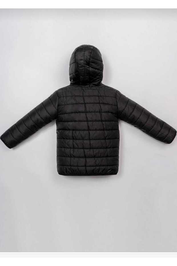 KAPÜŞONLU, İÇİ ELYAF KAPİTONE MONT - 2