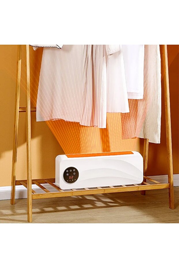 Wall fan heater 2000W with timer and remote control, overheating protection, IP20 - 2