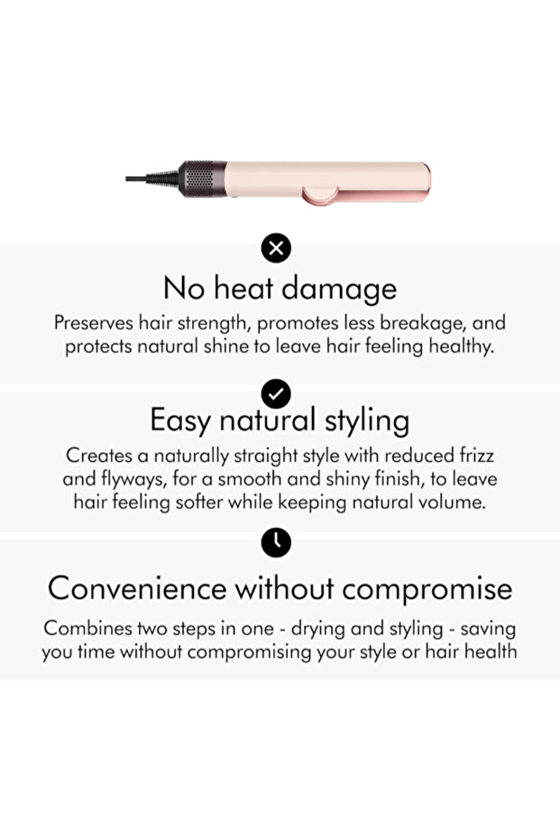 مكواة فرد الشعر الكهربائية السلكية من سيراميك إيرستريت - 3