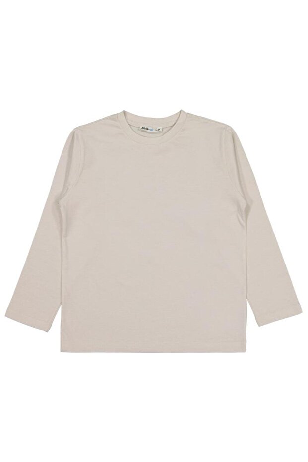 Basic 6-9 Years Old Sweatshirt - Beige 8-9 Years Old