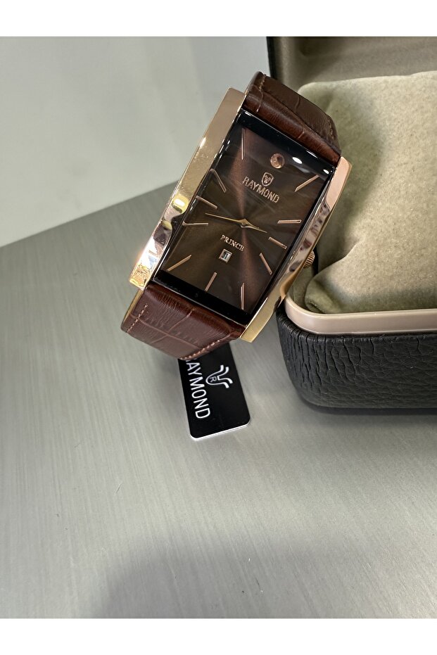 Rectangular Classic Men's Wristwatch - 2