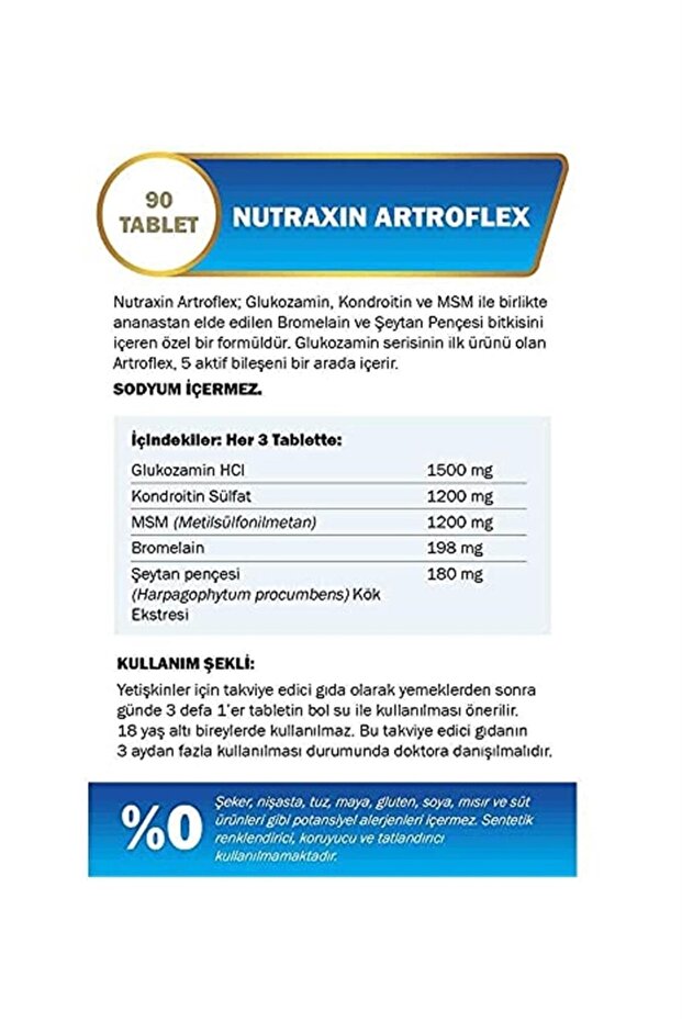 Artroflex Glukozamin 90 Tablet - 2