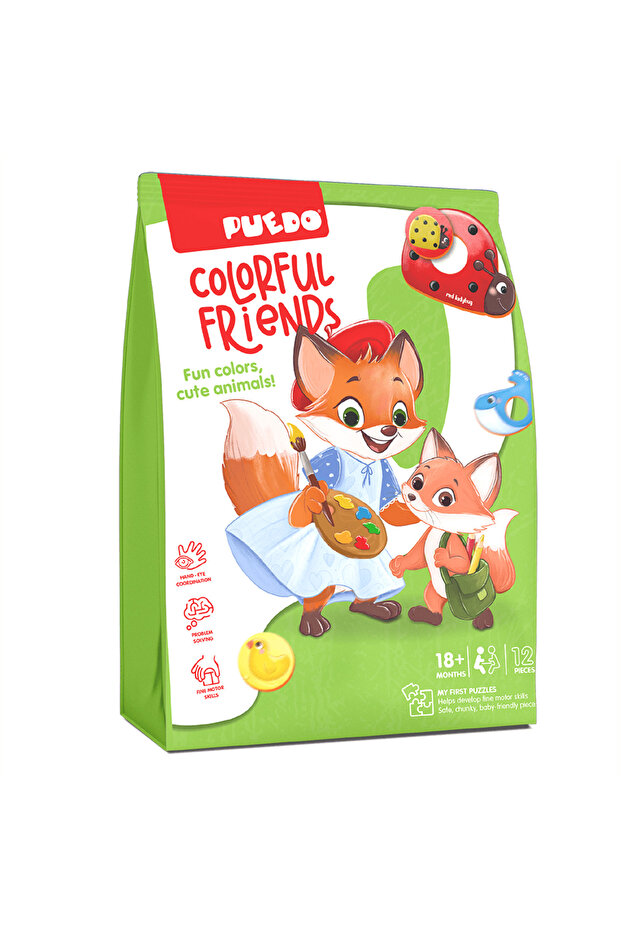 Colorful Friends, Color Matching Game