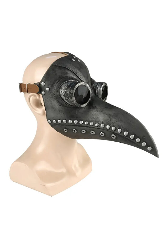 Steampunk Veba Doktoru Maskesi - Cadılar Bayramı (Plague Doctor Mask) - 1