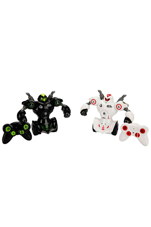 Sesli ve Işıklı Robo Combat Uzaktan Kumandalı 2’li Robot Seti - 1