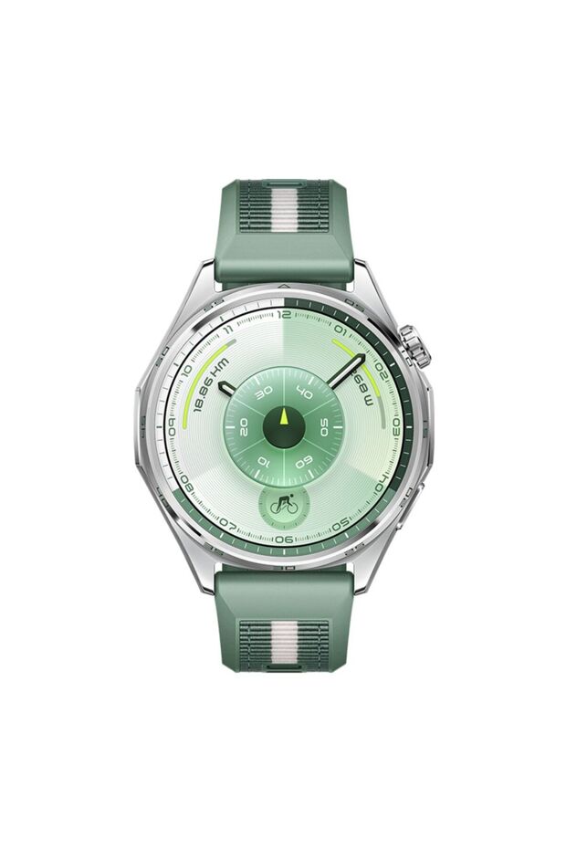 Watch GT 6 2025 | 46mm | Green Composite Woven Strap | AMOLED Display