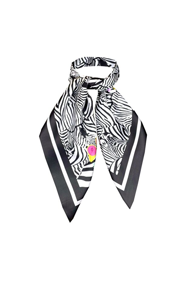 وشاح زيبرا 70*70 سم - 1