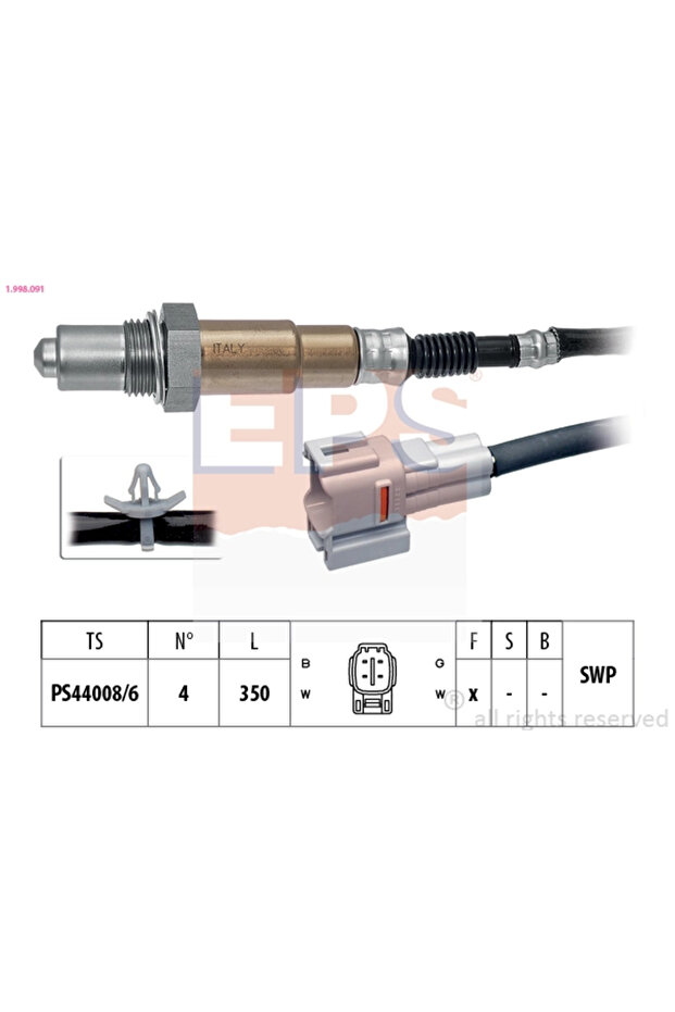 Lambda probe Suzuki Ignis 1/Liana/Swift 3 - 1