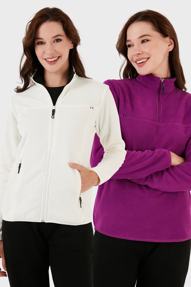 Slim Fit Soft Textured Anti-Pilling Non-Pilling 2-Pack Fleece Polar 590700200S2