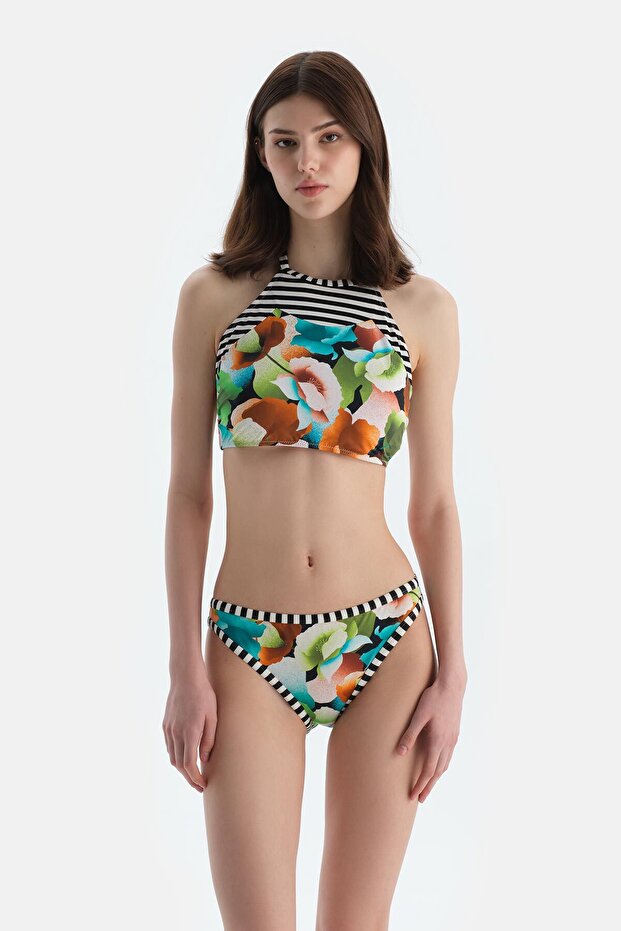Multicolor Normal Bikini Alt - 4