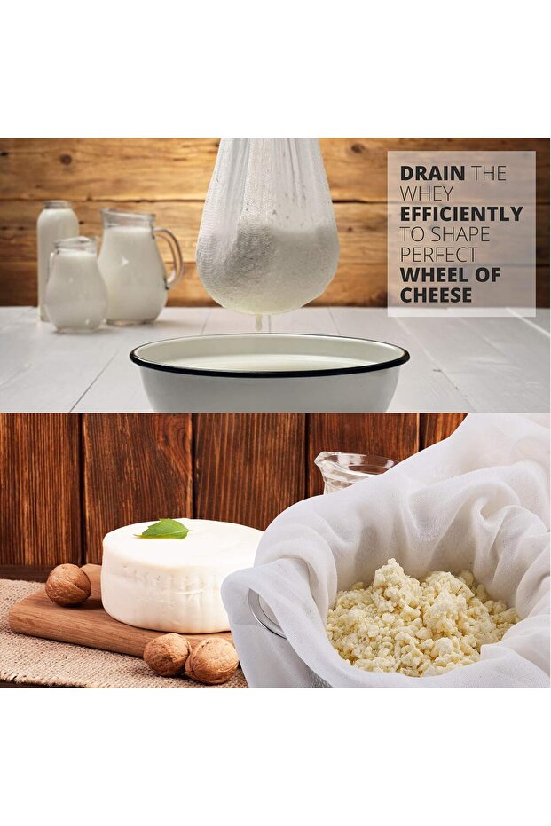 Grade 90 Cheesecloth - 9 Sq Ft, Unbleached 100% Cotton, Ultra Soft and Reusable for Filtering, Cooki - 3