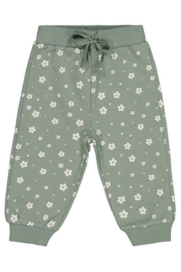 Mini Papatya Empirme 6-18 Months Sweatpants - Green