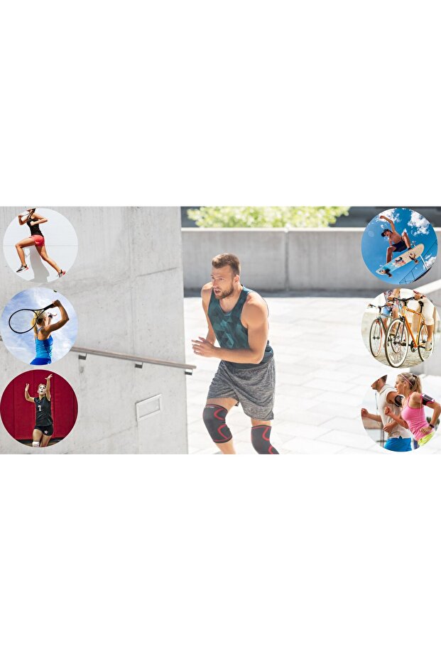 Compression knee brace - 8