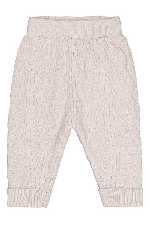 Knitted Knitwear 6-18 Months Sweatpants - Beige 9-12 Months