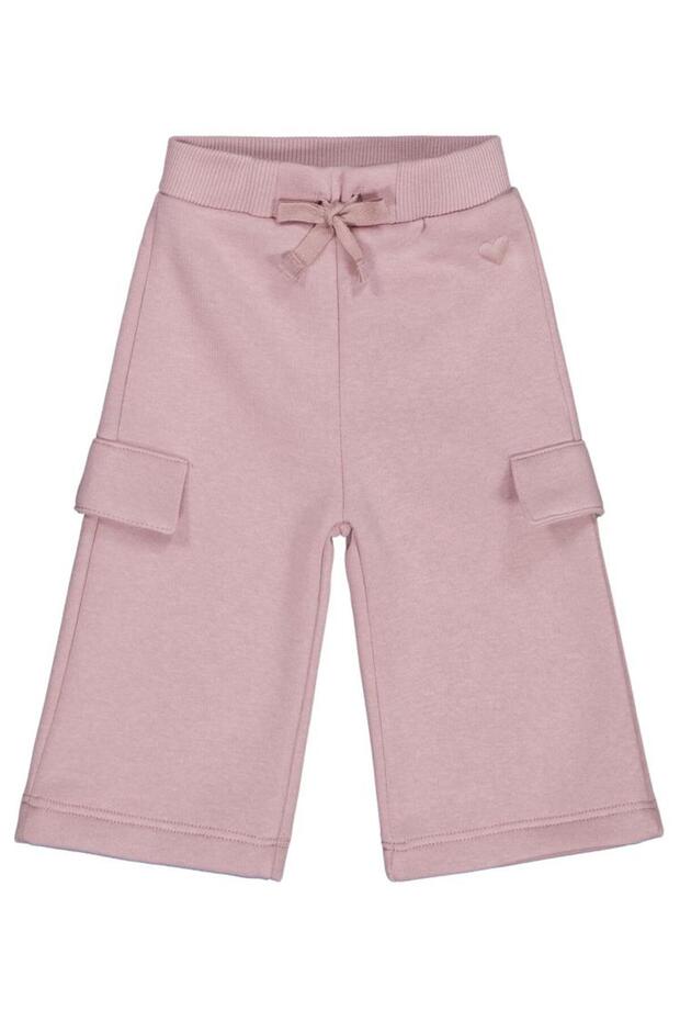 Heart Embroidered Basic 6-18 Months Sweatpants - Lilac 18-24 Months