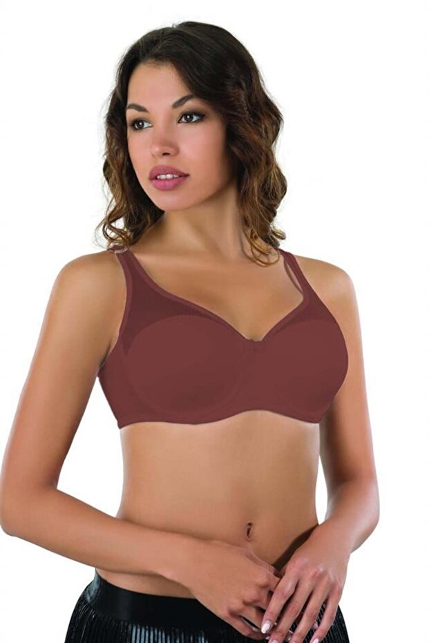 حمالة صدر BORDO MI 167D من التول يبرز انحناءات الجسم