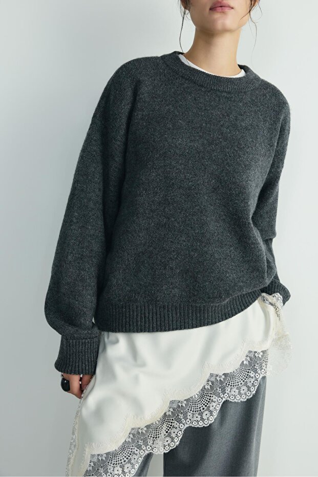 Füme Bella Oversize Kazak - 5