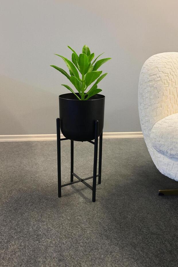 60 CM ÇAP 20 SİYAH SAKSILIK - 2