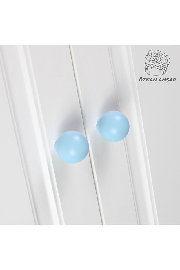 Sphere Wooden Handle Luxury Country Kitchen Furniture Cabinet Drawer Handle (1 Pc)