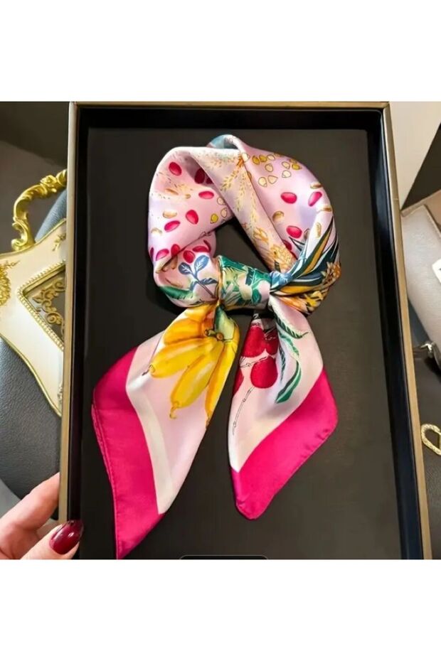 Vibrant Colors and Fun Sun Protection, Windproof, Double Sided Printed , Scarf, Scarf 70X70