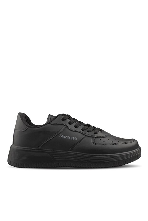 Comfortable Lace-Up Casual Sports Shoes Black Sneaker