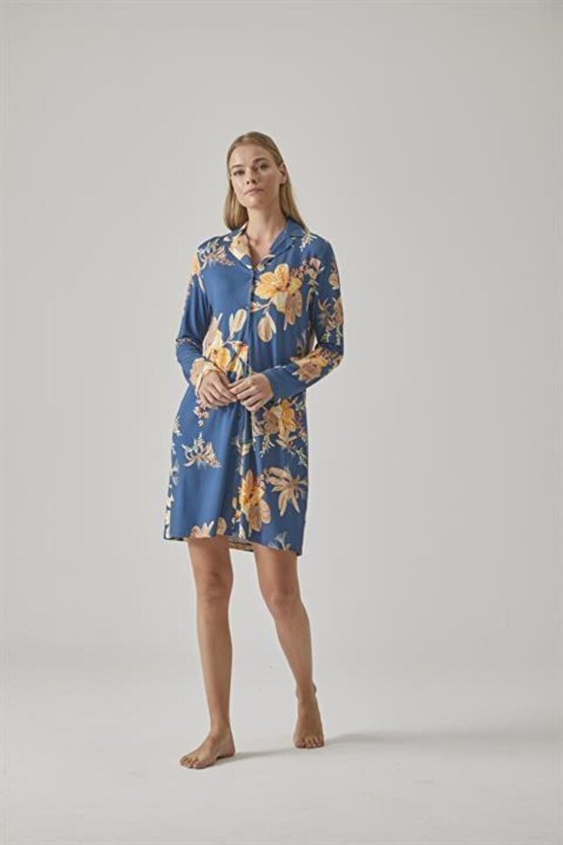 Kadın Gömlek Gecelik - 15224 - 3