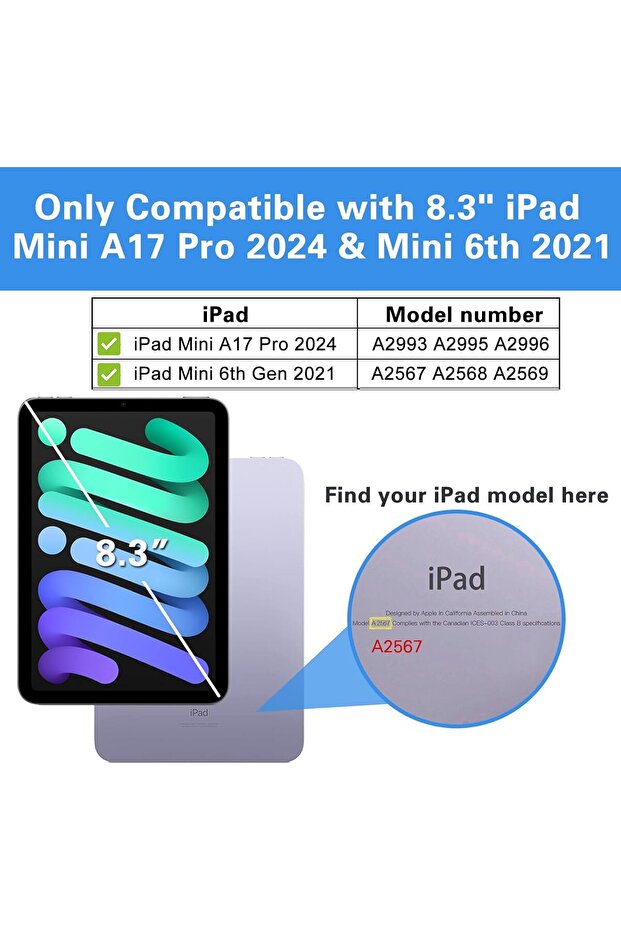 Smart Case for iPad Mini (8.3") - Olivegreen - 2