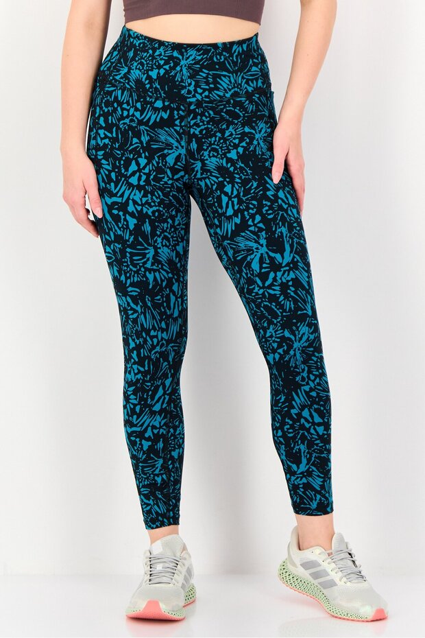 Women Sportswear Fit Training Ankle Leggings, Multicolor
