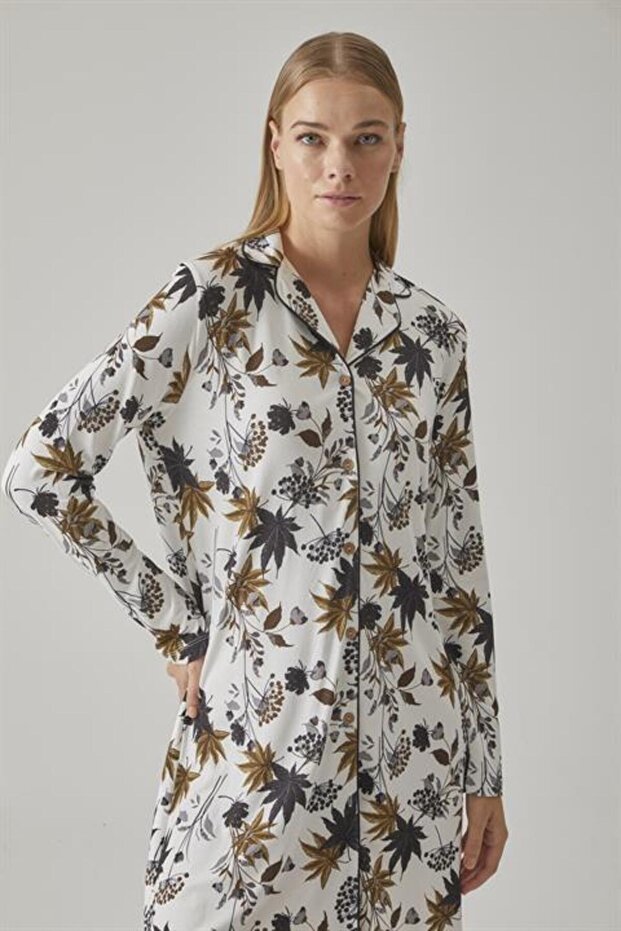 Kadın Gömlek Gecelik - 15226 - 3