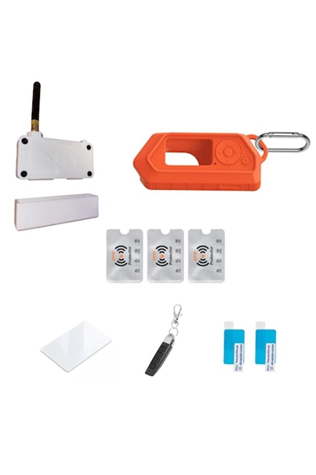 Flipper Zero Accessories Set - Silicone Case V2, Wi‑Fi Dev Case w/433MHz Antenna, - 1