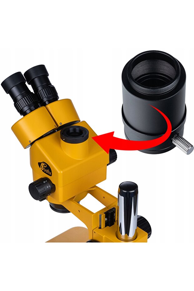 Set Rosfix Draco Red PRO - Microscop 7-45x + Cameră - 12