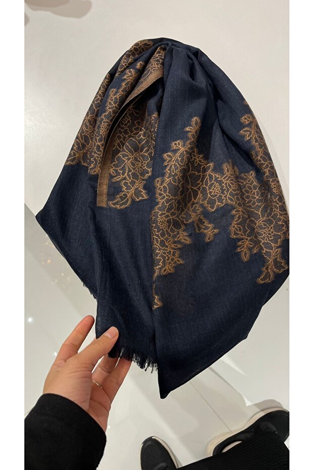 Yün ipek şal - 3