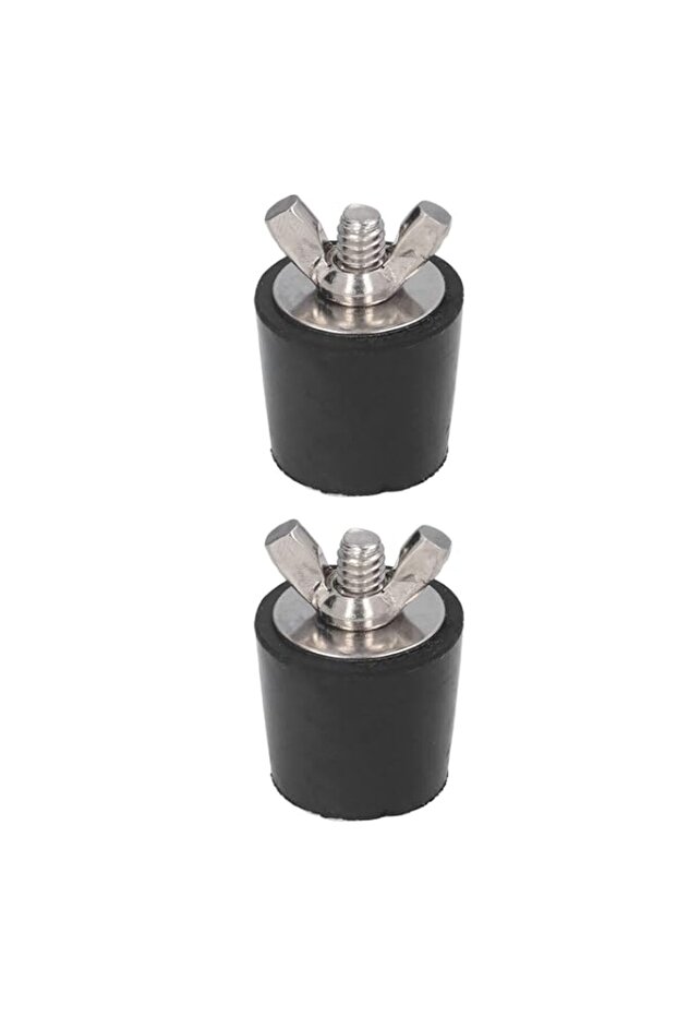 Denash Winter Rubber Plugs, Good Expandability Multifunction 2 Pack Rubber Plugs Stop Water for Swimming Pool