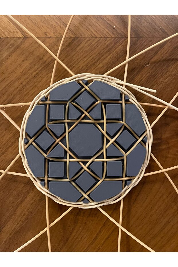 Rattan Örme Kalıbı, Şablon, Pattern, Template Model No -21 - 5