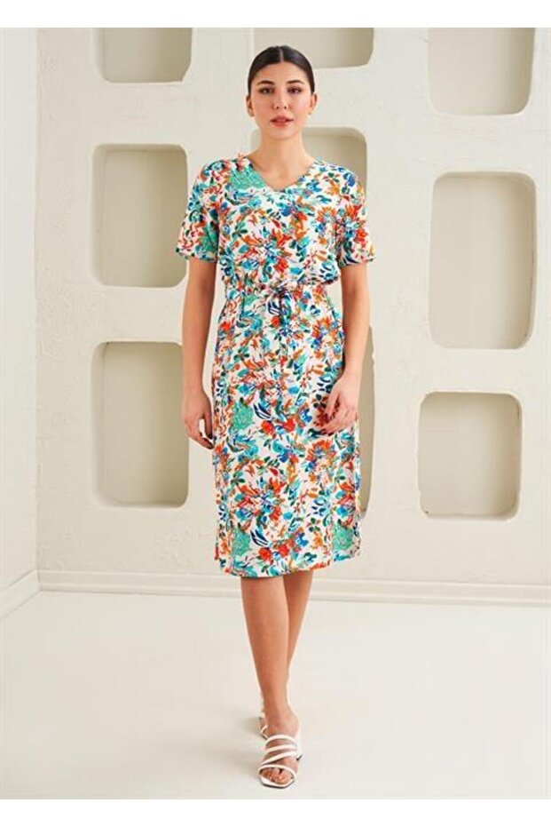 Kadın Dokuma Elbise - 45280 - 1