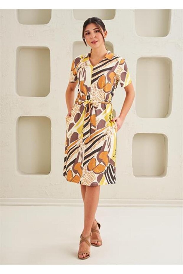 Kadın Modal Elbise - 45322 - 3