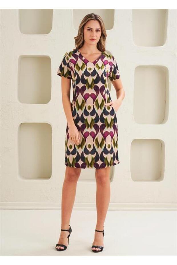 Kadın Dokuma Elbise - 45557 - 1