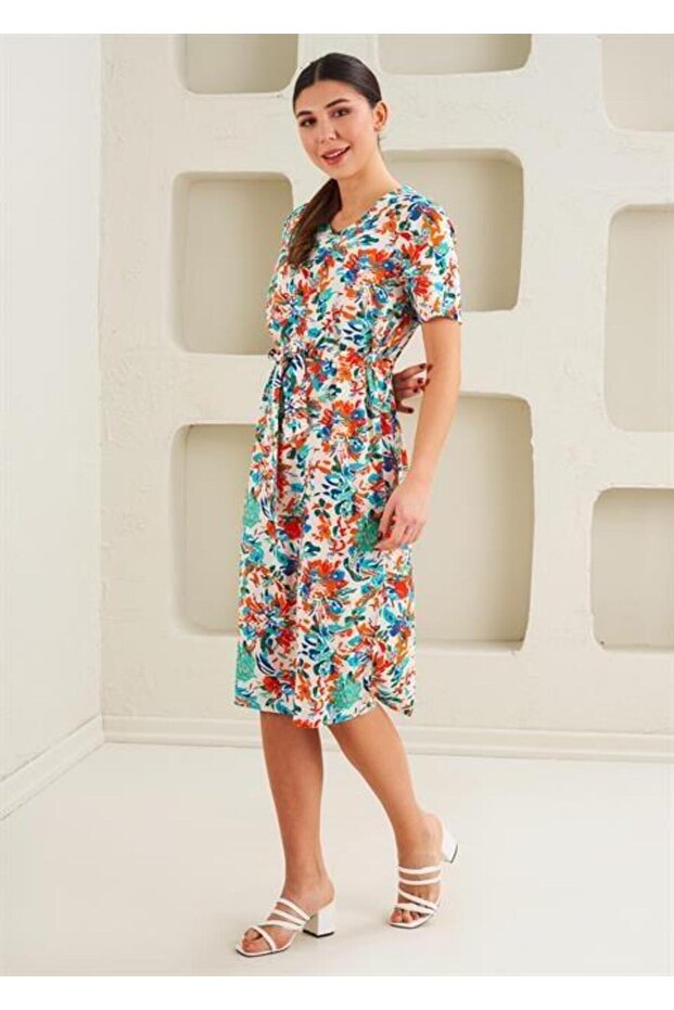 Kadın Dokuma Elbise - 45280 - 3