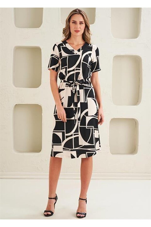 Kadın Dokuma Elbise - 45005 - 1