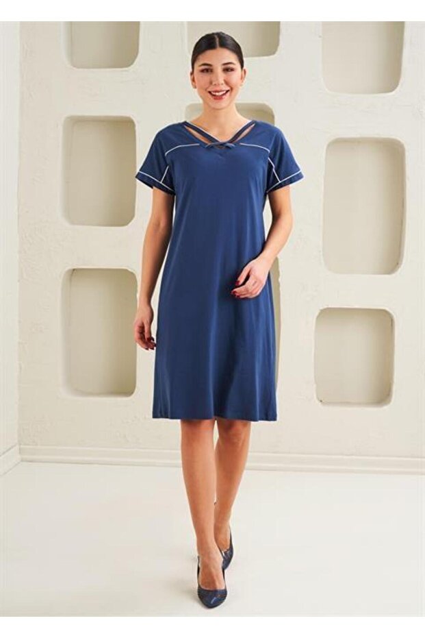 Kadın Modal Elbise - 45304 - 1