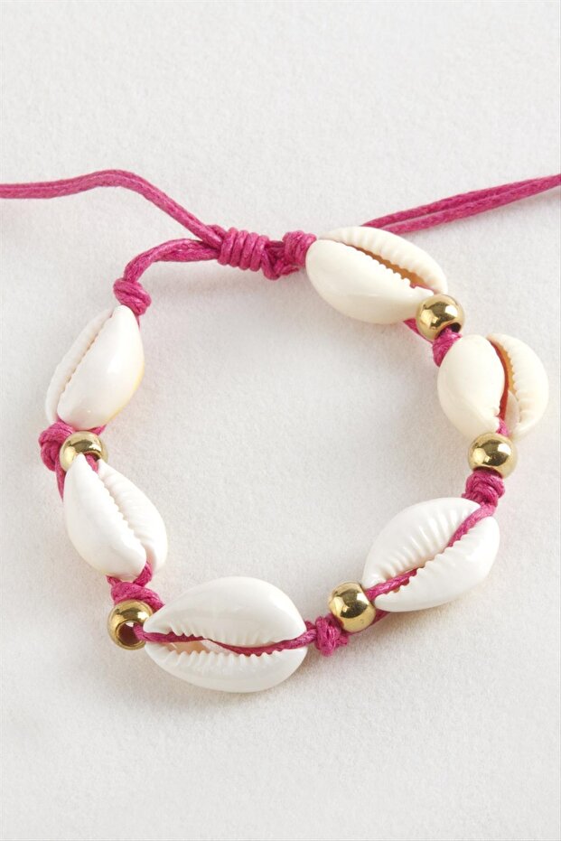 Seashell Macrame Rope Bracelet - 2